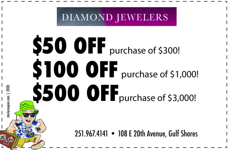 Diamond Jewelers Gulf Shores, Alabama Coupons