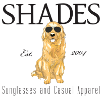 Shades dog logo